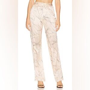 Equipment Clement Trouser in Shifting Sand And True Black